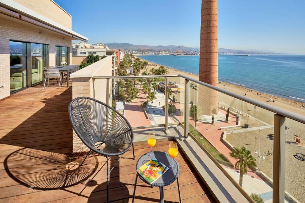 Apartament D&R Penthouse On The Beach Malaga Zewnętrze zdjęcie