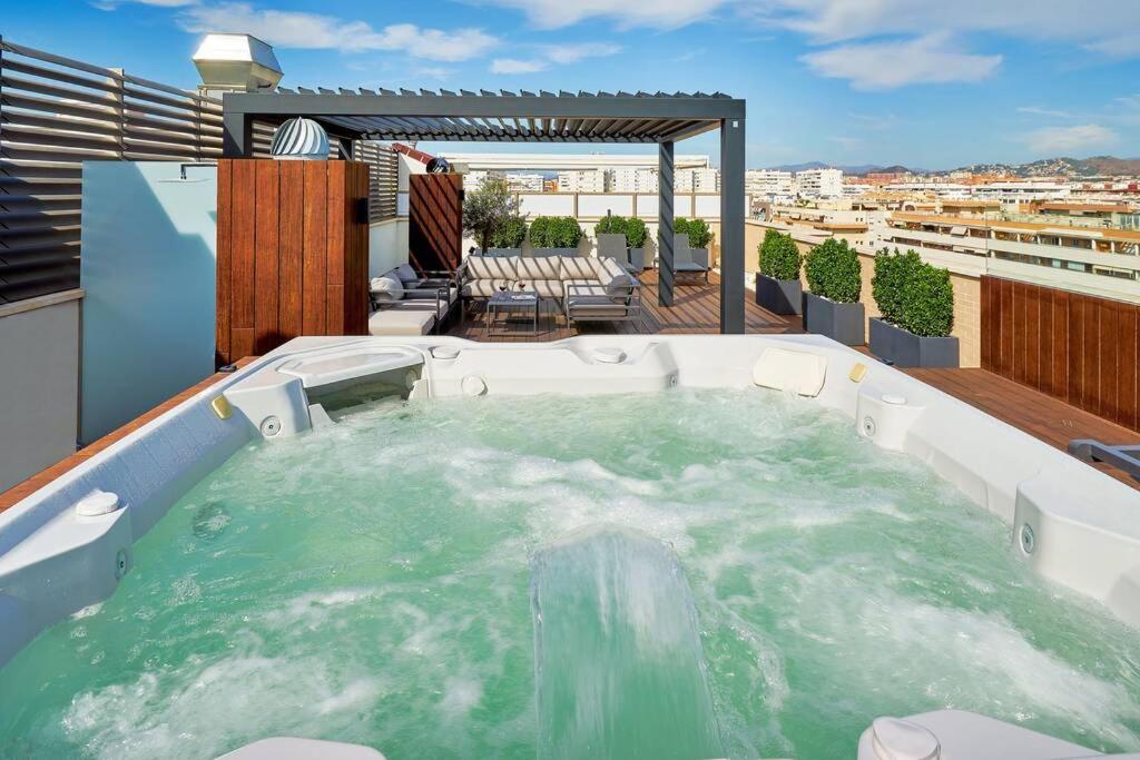 Apartament D&R Penthouse On The Beach Malaga Zewnętrze zdjęcie