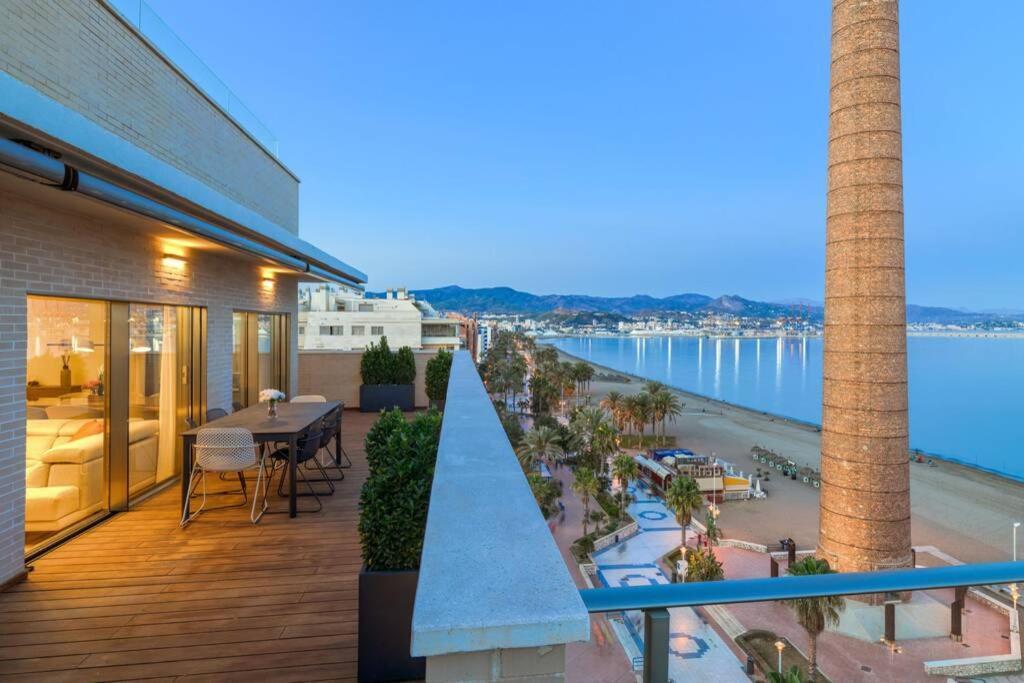 Apartament D&R Penthouse On The Beach Malaga Zewnętrze zdjęcie